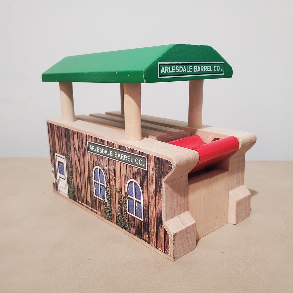 Thomas & Friends Wooden Railway Arlesdale Barrel Co. Loader 1996 Vintage Wooden